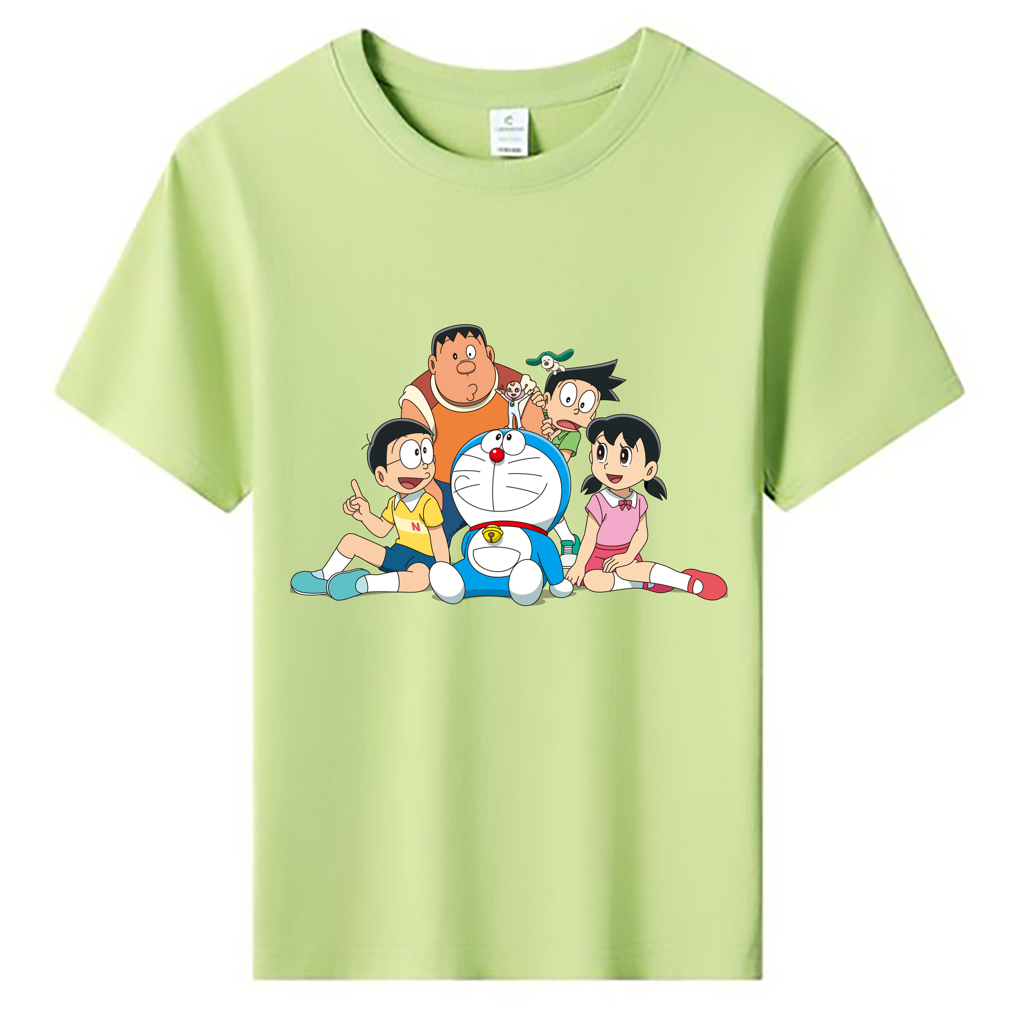 （画像用） ドラえもん Doraemon 綿100％キッズTシャツ（フロントプリント）